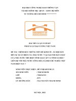 (TIỂU LUẬN) TRÌNH bày NHỮNG TIỀN đề KINH tế   xã hội dẫn đến sự XUẤT HIỆN của NHÀ nước  tại SAO nói bản CHẤT của NHÀ nước THỂ HIỆN TÍNH GIAI cấp và TÍNH xã hội 