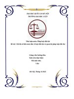 Chế độ sở hữu toàn dân về luật đất đai và quan hệ pháp luật đất đai