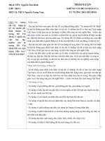 (TIỂU LUẬN) tư tưởng hồ chí minh là gì các nguồn gốc hình thành tư tưởng hồ chí minh, ý nghĩa của việc học tập, nghiên cứu tư tưởng hồ chí minh đối với cách mạng hiện nay liên hệ bản thân 