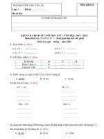 ĐỀ KT CUỐI HKI 1   môn TOÁN 3 6  (1) 