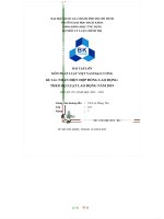 BÀI tập lớn môn PHÁP LUẬT VIỆT NAM đại CƯƠNG đề tài NHẬN DIỆN hợp ĐỒNG LAO ĐỘNG THEO bộ LUẬT LAO ĐỘNG năm 2019 