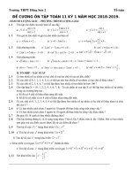 lop 11 - ĐS-GT 11 - Lê Thị Hằng Thu - Thư viện Đề thi & Kiểm tra