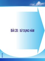 BAI 20 THVP 11 - Bài giảng khác - Đặng Xuân Long - Thư viện Bài giảng điện tử