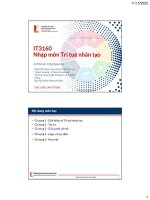 Nhập môn Trí tuệ nhân tạo Tìm kiếm cơ bản