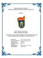 THAY ĐỔI VĂN HOÁ DOANH NGHIỆP VIỆT NAM TRONG BỐI CẢNH CHUYỂN ĐỔI SỐ: TÍNH CẤP THIẾT VÀ NHỮNG RÀO CẢN