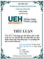 Vận dụng quy luật thống nhất và đấu tranh của các mặt đối lập vào nhận diện các mâu thuẫn trong cuộc sống hằng ngày và sự nghiệp đổi mới ở nước ta hiện nay 