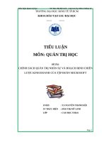 chinhsachqtnsvahoachdinhchienluockinhdoanhcuatapdoanmicrosoft5183 190916083626 