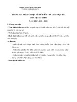 Đề thi giữa học kì 1 môn Vật lí lớp 8 năm 2022-2023 có đáp án - Trường THCS Ngô Gia Tự, Long Biên