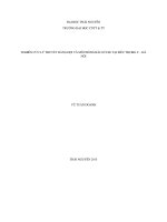 LUẬN văn THẠC sĩ HAY nghiên cứu lý thuyết hàng đợi và mô phỏng bãi gửi xe tại siêu thị big c   hà nội 