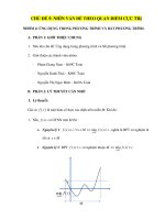 NHÌN VẤN ĐỀ THEO QUAN ĐIỂM CỰC TRỊ đề tài ỨNG DỤNG TRONG PHƯƠNG TRÌNH VÀ BẤT PHƯƠNG TRÌNH