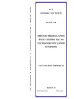LUẬN văn THẠC sĩ HAY nghiên cứu kết quả lâm sàng, chuẩn đoán hình ảnh và kết quả phẫu thuật u não tế bào thần kinh đệm ác tính tại bệnh viện hữu nghị việt đức​ 