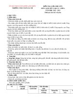 Đề thi giữa học kì 1 môn Lịch sử và Địa lí lớp 6 năm 2022-2023 có đáp án - Trường THCS Ngô Gia Tự, Long Biên