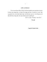 LUẬN văn THẠC sĩ HAY nghiên cứu sự tham gia quản lý rừng của cộng đồng tại vùng đệm vườn quốc gia xuân sơn tỉnh phú thọ​ 