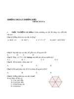 Đề thi giữa học kì 1 môn Toán lớp 6 năm 2022-2023 - Trường THCS Lý Thường Kiệt