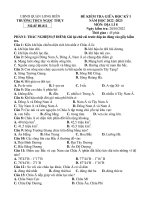 Đề thi giữa học kì 1 môn Địa lí lớp 8 năm 2022-2023 có đáp án - Trường THCS Ngọc Thuỵ, Long Biên