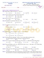 de thi giua hoc ki 1 lop 11 mon toan 2021 chu van an phu yen 