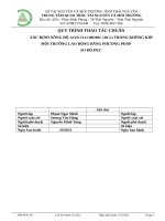 MCRE SOP KK PQT   acid HCl 