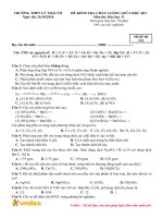 de thi giua hoc ki 1 lop 11 mon hoa hoc bac ninh 1 