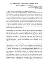 ĐỔI mới KIỂM TRA ĐÁNH GIÁ học SINH PHỔ THÔNG THEO CÁCH TIẾP cận NĂNG lực 