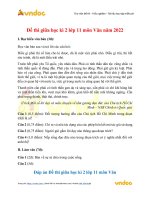 de thi giua hoc ki 2 lop 11 mon van nam 2022 de 8 
