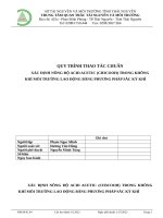 MCRE SOP KK PQT   acid acetic MTLĐ 