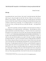 Hai thế hệ đạo diễn trung quốc và vấn đề tiếp nhận văn chương trong điện ảnh hiện đại 