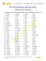 bai tap tieng anh lop 11 unit 1 2 3 