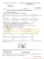 de thi giua hoc ki 1 lop 11 mon toan 2021 phan dinh phung ha noi 