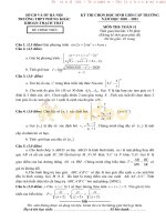 de thi hoc sinh gioi mon toan lop 11 truong thpt phung khac khoan ha noi 