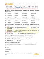 de thi tieng anh lop 11 hoc ki 1 de 1 