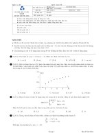 Tổng hợp đề thi giữa kì Giải Tích 1