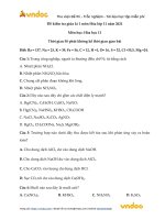 de thi giua ki 1 mon hoa lop 11 nam 2021 2022 