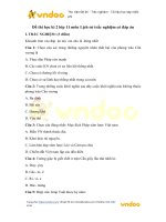 de thi hoc ki 2 lop 11 mon lich su trac nghiem co dap an 