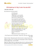 de thi giua hoc ki 2 lop 11 mon van nam 2022 de 2 