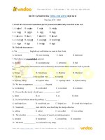 de thi thu tieng anh lop 11 hoc ki 2 