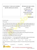 de kiem tra giua hk1 vat ly 11 nam 2019 2020 thpt quang trung nam dinh 