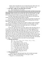 PHÂN TÍCH CHI PHÍ sản XUẤT KINH DOANH THEO yếu tố CHI PHÍ của CÔNG TY HOÀNG LONG năm 2020 – 2021 