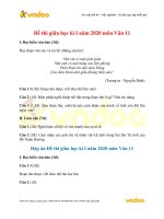de thi giua hoc ki i nam 2020 mon van 11 de 1 