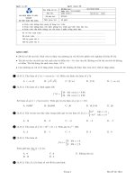 Tổng hợp đề thi giữa kì Giải Tích 1