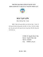 Phân tích quan điểm của triết học mác   lênin về mối quan hệ biện chứng giữa vật chất và ý thức  liên hệ và đánh giá việc giải quyết mối quan hệ này trong thực tiễn đời sống sinh viên hiện nay 