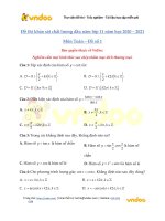 de thi giua hoc ki mon toan lop 11 nam hoc 2020 2021 de so 1 