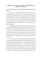 CHƯƠNG NỀN TẢNG TÂM LÝ HỌC VÀ SINH LÝ HỌC CỦA CHỨC NĂNG CẢM GIÁC