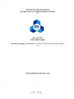 BÀI tập lớn môn KHỞI NGHIỆP mô hình khởi nghiệp BAMBOOPANY   thiết kế, kinh doanh mô hình, đồ nội thất từ tre 