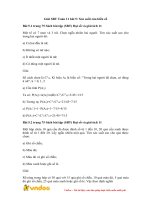 giai sbt toan 11 bai 5 xac suat cua bien co 