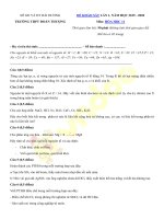 de khao sat chat luong dau nam mon hoa hoc 11 nam hoc 2019 2020 