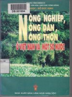 Nông nghiệp nông dân nông thôn ở việt nam và một số nước 