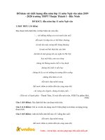 de khao sat chat luong dau nam lop 11 mon ngu van nam 2019 2020 truong thpt thuan thanh 1 bac ninh 