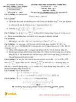 de thi hoc sinh gioi toan 11 truong thpt le van thinh bac ninh 