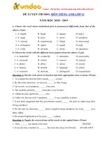 de thi hoc sinh gioi mon tieng anh lop 11 nam hoc 2018 2019 so 7 