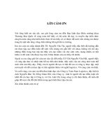 Nghiệp vụ giao nhận hàng nhập khẩu bằng đường hàng không tại công ty Toàn Nam Logictics